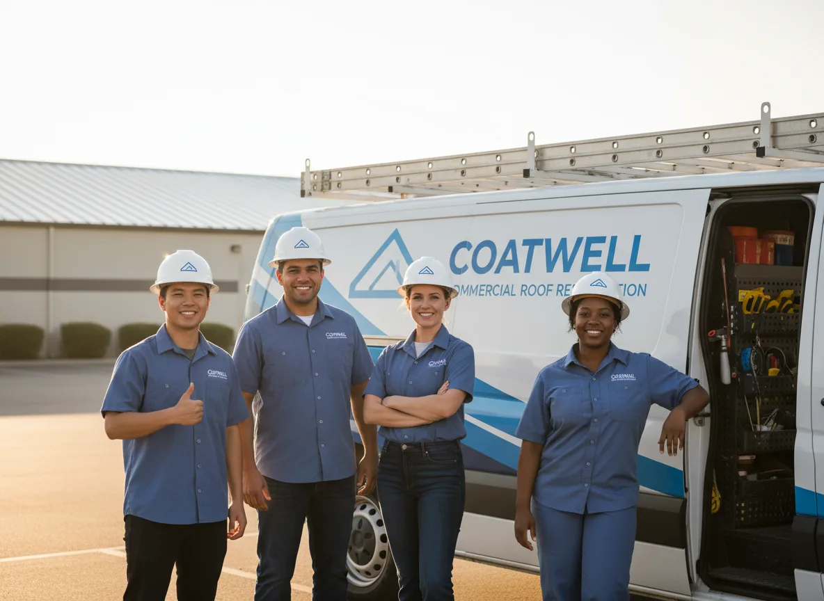 Commercial roof coating company in Palo, MI